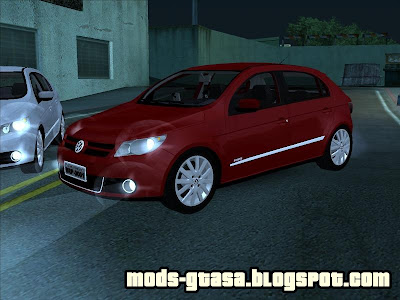 Vw Gol G5 2009 para GTA San Andreas